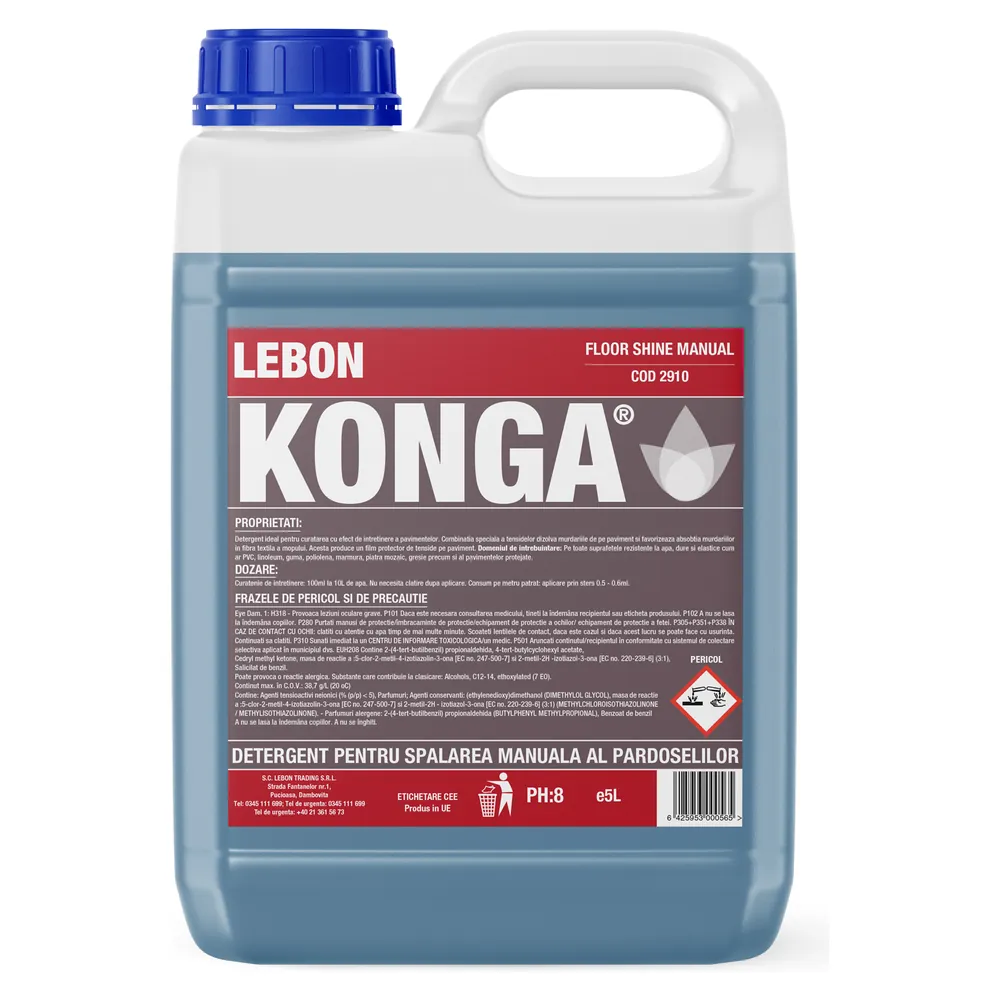 KONGA FLOOR SHINE MANUAL 5L