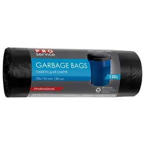 SACI MENAJ.120L 20BUC/ROLA NEGRI PRO SERVICE
